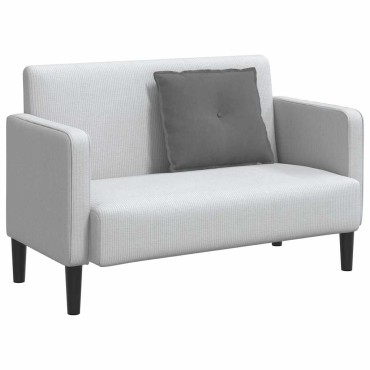 vidaXL Μαξιλάρι Πλάτης Σκούρο Γκρι 60 x 50 cm Ύφασμα Μικροΐνας