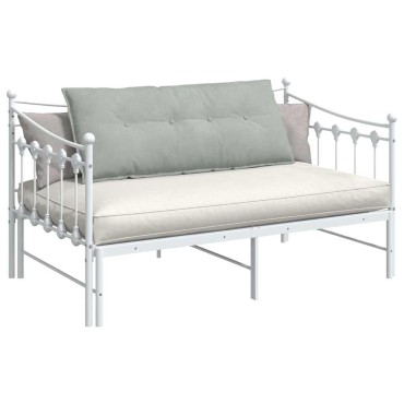 vidaXL Μαξιλάρι Πλάτης Ανοιχτό γκρι 120 x 50 cm Υφασμάτινο Κορντουρά