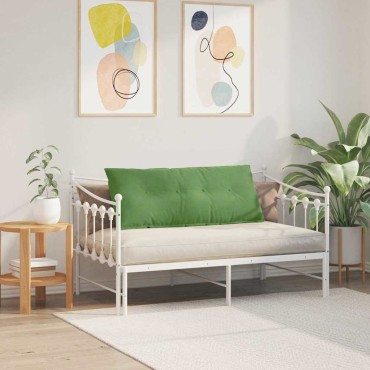 vidaXL Μαξιλάρι Πλάτης Ανοιχτό Πράσινο 120 x 50 cm