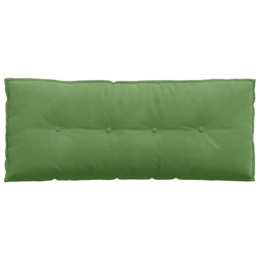 vidaXL Μαξιλάρι Πλάτης Ανοιχτό Πράσινο 120 x 50 cm
