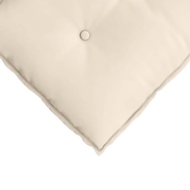 vidaXL Μαξιλάρι Πλάτης Μπεζ 120 x 50 cm Ύφασμα Μικροΐνας
