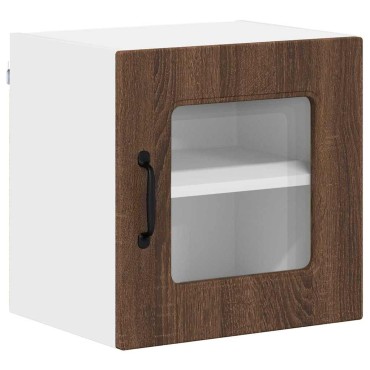 vidaXL Πάνελ πλυντηρίου πιάτων Kalmar Καφέ δρυς 40x31x40cm