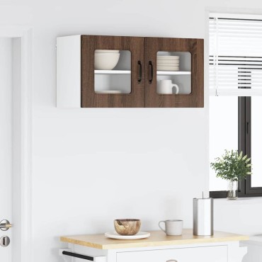 vidaXL Πάνελ πλυντηρίου πιάτων Kalmar Καφέ δρυς 40x31x40cm