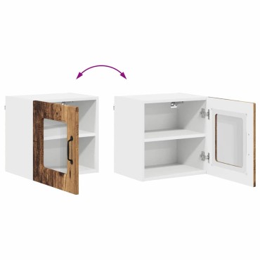 vidaXL Πάνελ πλυντηρίου πιάτων Kalmar Παλιό ξύλο 40x31x40cm