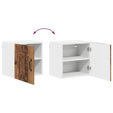 vidaXL Πάνελ πλυντηρίου πιάτων Kalmar Παλιό ξύλο 40x31x40cm