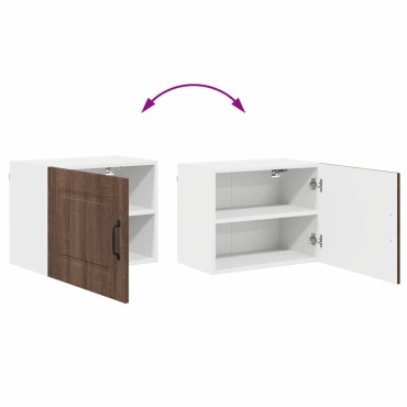 vidaXL Πάνελ πλυντηρίου πιάτων Kalmar Καφέ δρυς 50x31x40cm