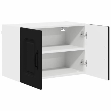 vidaXL Πάνελ πλυντηρίου πιάτων Kalmar Μαύρο 60x31x40 εκ