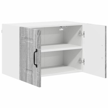 vidaXL Πάνελ πλυντηρίου πιάτων Kalmar Γκρίζο Σονομα 60x31x40 εκ