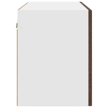 vidaXL Πάνελ πλυντηρίου πιάτων Kalmar Καφέ δρυς 60x31x40 εκ