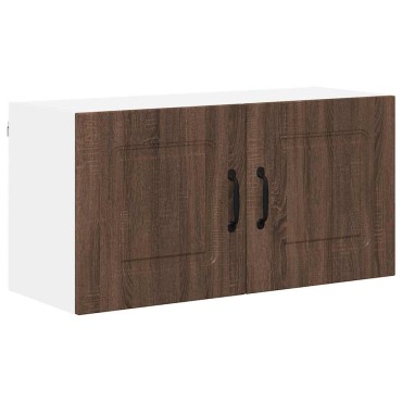 vidaXL Πάνελ πλυντηρίου πιάτων Kalmar Καφέ δρυς 80x31x40 εκ