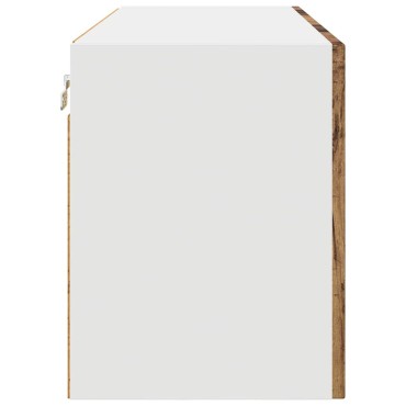 vidaXL Πάνελ πλυντηρίου πιάτων Kalmar Παλιό ξύλο 80x31x40 εκ