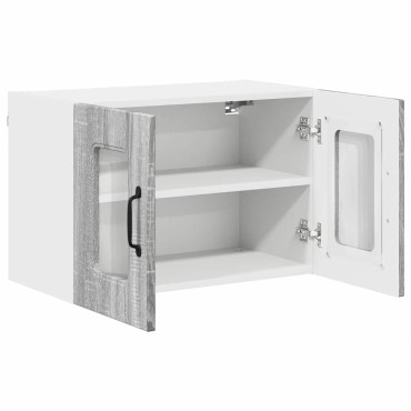 vidaXL Πάνελ πλυντηρίου πιάτων Kalmar Γκρίζο Σονομα 60x31x40 εκ
