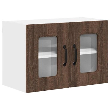 vidaXL Πάνελ πλυντηρίου πιάτων Kalmar Καφέ δρυς 60x31x40 εκ