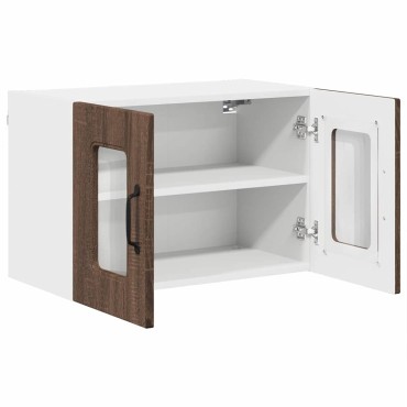 vidaXL Πάνελ πλυντηρίου πιάτων Kalmar Καφέ δρυς 60x31x40 εκ