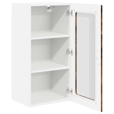 vidaXL Πάνελ πλυντηρίου πιάτων Kalmar Καπνιστό Δρύς 40x31x80cm