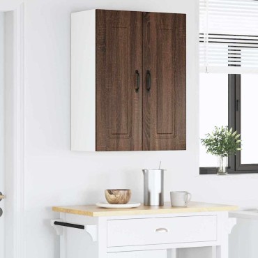 vidaXL Πάνελ πλυντηρίου πιάτων Kalmar Καφέ δρυς 30x31x80cm