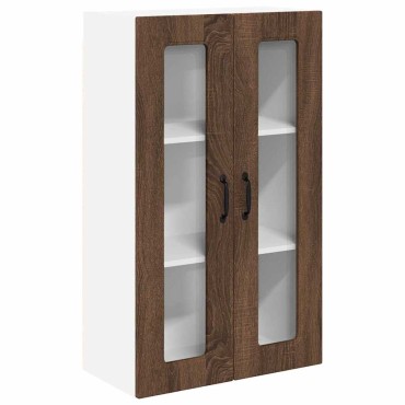 vidaXL Πάνελ πλυντηρίου πιάτων Kalmar Καφέ δρυς 60x31x100cm