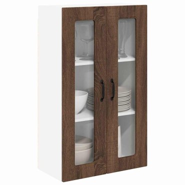 vidaXL Πάνελ πλυντηρίου πιάτων Kalmar Καφέ δρυς 60x31x100cm