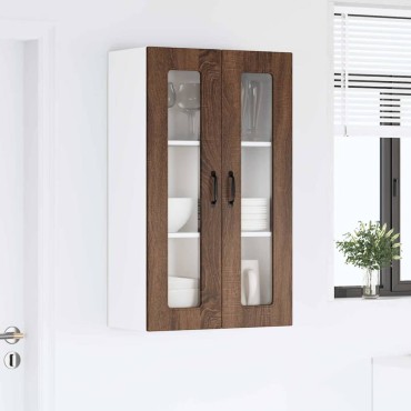 vidaXL Πάνελ πλυντηρίου πιάτων Kalmar Καφέ δρυς 60x31x100cm