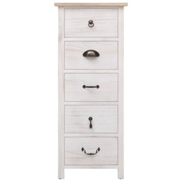 vidaXL Βοηθητικό Ντουλάπι 35x25x87cm από Ξύλο Παυλώνιας