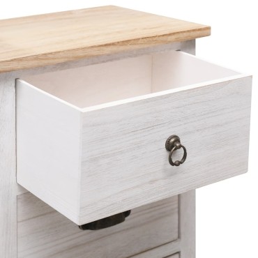 vidaXL Βοηθητικό Ντουλάπι 35x25x87cm από Ξύλο Παυλώνιας