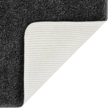 vidaXL Χαλί Shaggy Αντιολισθητικό Σκούρο Γκρι 160x230cm