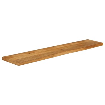 vidaXL Επιφάνεια Τραπεζιού 180x30x3,8cm Live Edge Μασίφ Ξύλο Μάνγκο 1 τεμ.