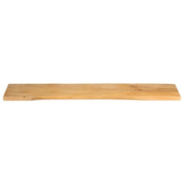 vidaXL Επιφάνεια Τραπεζιού 160x40x3,8cm Live Edge Μασίφ Ξύλο Μάνγκο 1 τεμ.