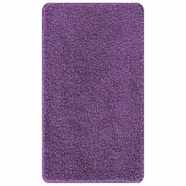 vidaXL Αντιολισθητικό μαξιλάρι μπάνιου Μοβ 70 x 120 cm PP