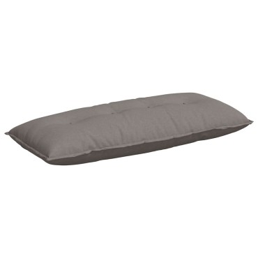 vidaXL Μαξιλάρι Πλάτης Taupe 120 x 19 x 50 εκ ύφασμα