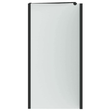 vidaXL Καλυμμα Ντους Μαύρο 120 x 68 x 130 εκ. ESG Γυαλί και Αλουμίνιο