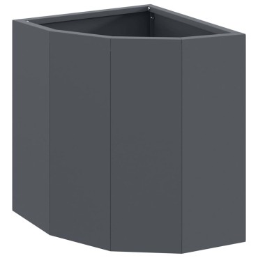 vidaXL Γωνιακό Ροδόδεντρο Ανθρακί 30 x 30 x 35 εκ Ατσάλι