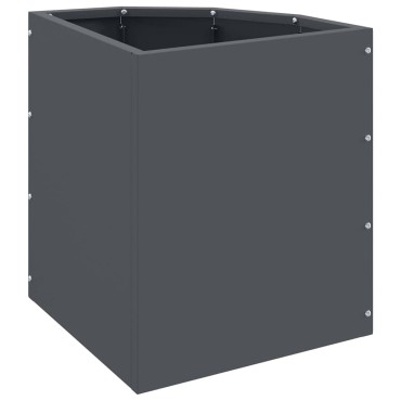 vidaXL Γωνιακό Ροδόδεντρο Ανθρακί 30 x 30 x 35 εκ Ατσάλι