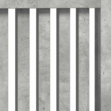 vidaXL Καπάκι Καλοριφέρ Σκυρόδεμα Γκρι 78 x 19 x 81,5 cm