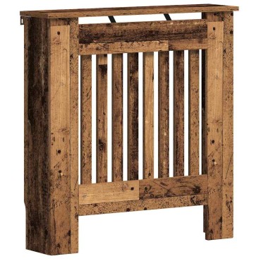 vidaXL Καπάκι Καλοριφέρ Παλαιωμένο ξύλο 78 x 19 x 81,5 cm