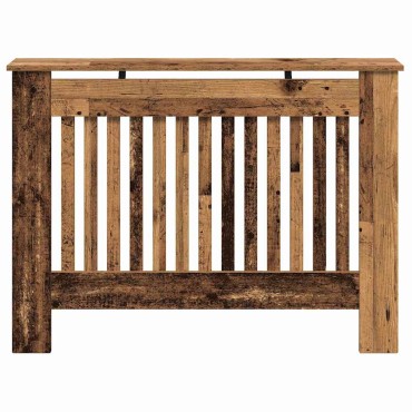 vidaXL Καπάκι Καλοριφέρ Παλαιωμένο ξύλο 112 x 19 x 81,5 cm