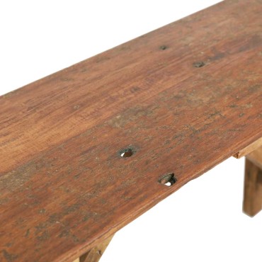 vidaXL Τραπέζι Κονσόλα 130x40x80cm από Μείγμα Ανακυκλωμένου Ξύλου 1 τεμ.
