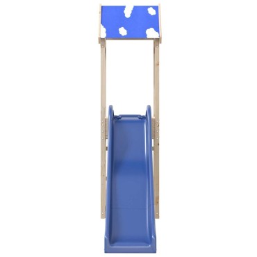 vidaXL Παιδική Χαρά Εξωτερικού Χώρου από Μασίφ Ξύλο Πεύκου