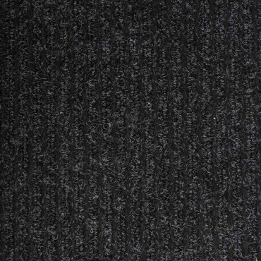 vidaXL Δερμάτινο Χαλί Ανθρακί 80x500cm ύφασμα