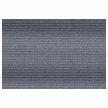 vidaXL Δερμάτινο Χαλί Ανοιχτό γκρι 100x150cm ύφασμα