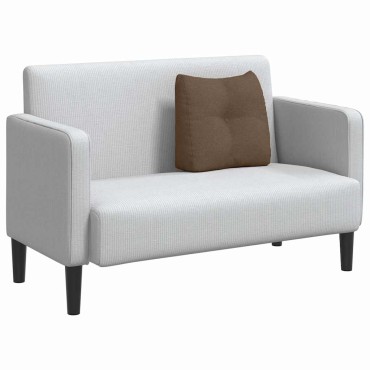 vidaXL Μαξιλάρι Πλάτης Καφέ 45 x 24 x 50 εκ ύφασμα