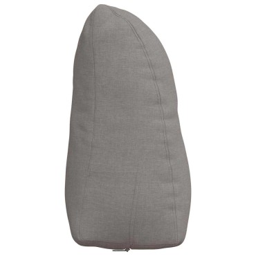 vidaXL Μαξιλάρι Πλάτης Taupe 45 x 24 x 50 εκ ύφασμα