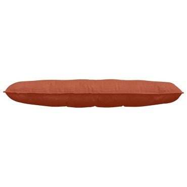 vidaXL Μαξιλάρι Πλάτης Κόκκινο Πορτοκαλί 140 x 50 cm