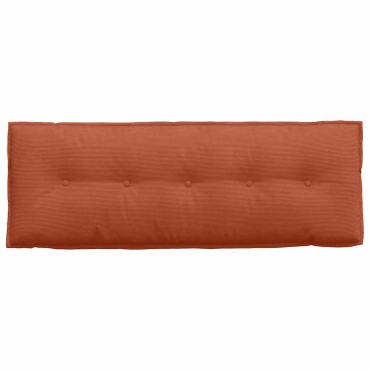 vidaXL Μαξιλάρι Πλάτης Κόκκινο Πορτοκαλί 140 x 50 cm