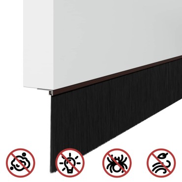 vidaXL Αυτοκόλλητες σφραγίδες πόρτας 2 τμχ. 100 cm Αλουμινένιο Κράμα