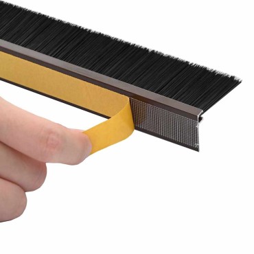 vidaXL Αυτοκόλλητες σφραγίδες πόρτας 6 τμχ. 100 cm Αλουμινένιο Κράμα