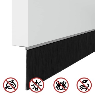 vidaXL Αυτοκόλλητες σφραγίδες πόρτας 2 τμχ. 100 cm Αλουμινένιο Κράμα