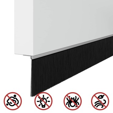 vidaXL Αυτοκόλλητες σφραγίδες πόρτας 6 τμχ. 100 cm Αλουμινένιο Κράμα