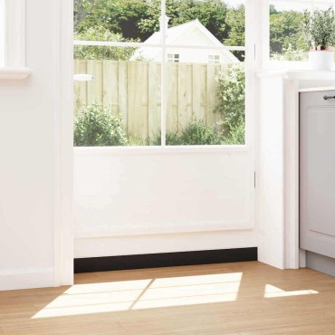 vidaXL Αυτοκόλλητες σφραγίδες πόρτας 6 pcs Λευκό 100 cm