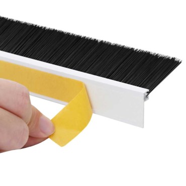 vidaXL Αυτοκόλλητες σφραγίδες πόρτας 12 τμχ. 100 cm Αλουμινένιο Κράμα